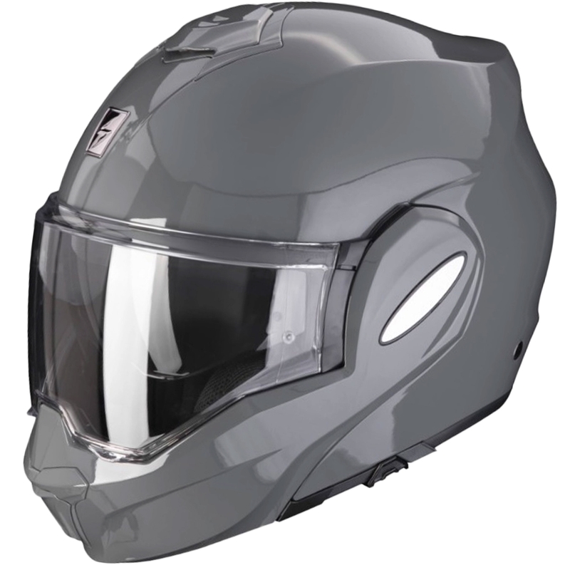 Preklopna kaciga Scorpion EXO-TECH EVO cementno siva