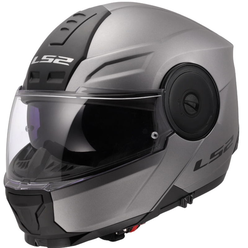 Preklopna motociklistička kaciga LS2 FF902 Scope II od punog mat titana