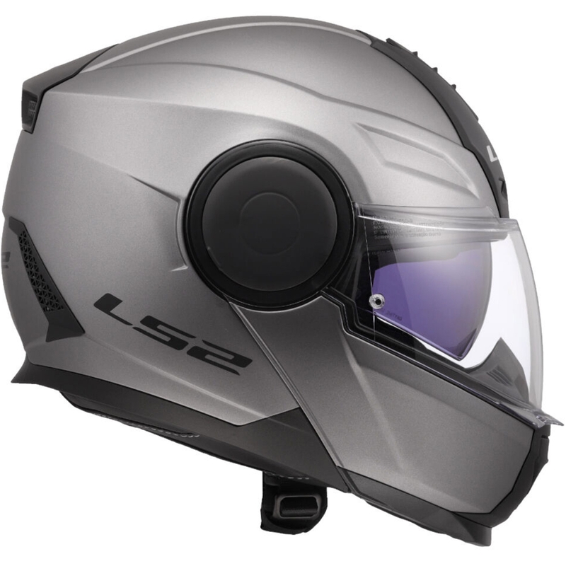 Preklopna motociklistička kaciga LS2 FF902 Scope II od punog mat titana