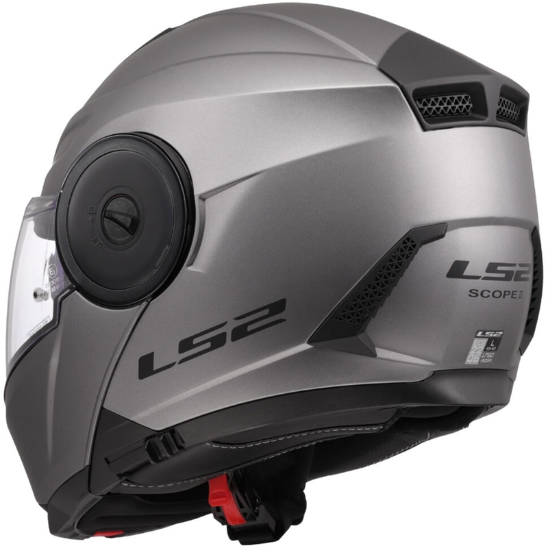 Preklopna motociklistička kaciga LS2 FF902 Scope II od punog mat titana