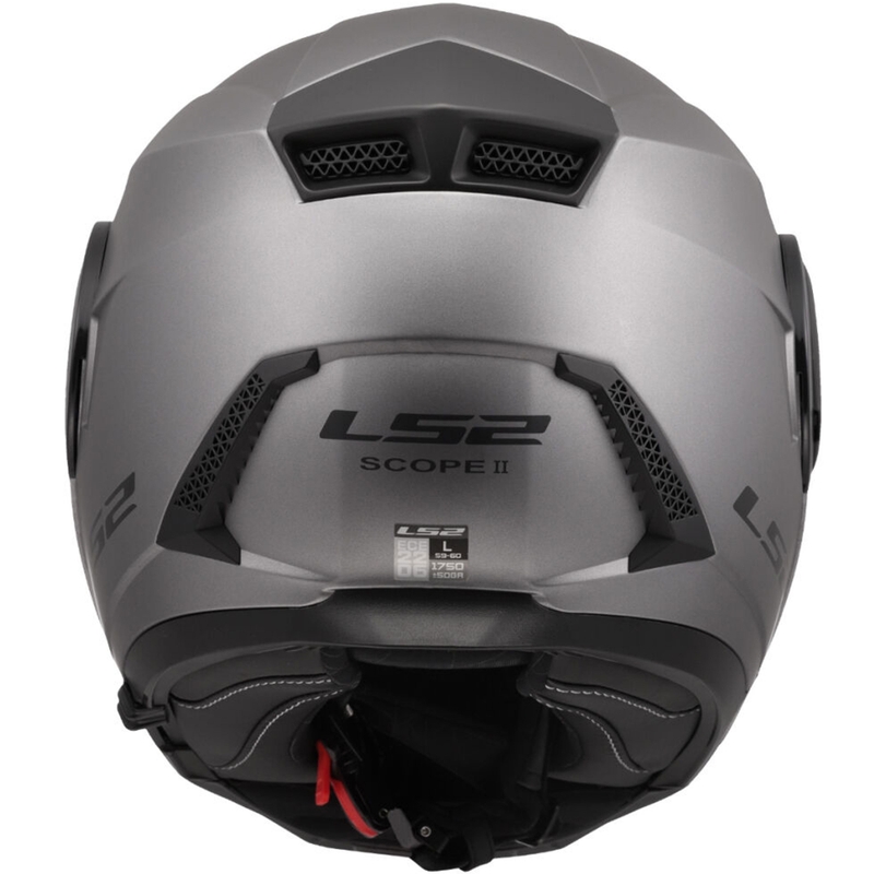 Preklopna motociklistička kaciga LS2 FF902 Scope II od punog mat titana