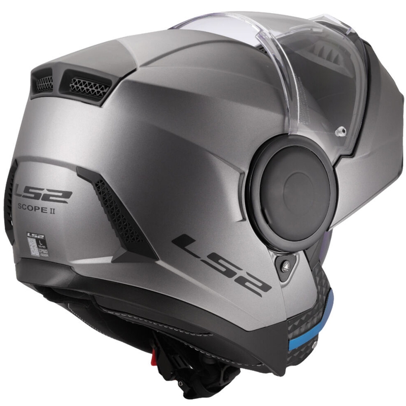 Preklopna motociklistička kaciga LS2 FF902 Scope II od punog mat titana