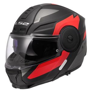 Preklopna motociklistička kaciga LS2 FF902 Scope II Duria crno-crvena