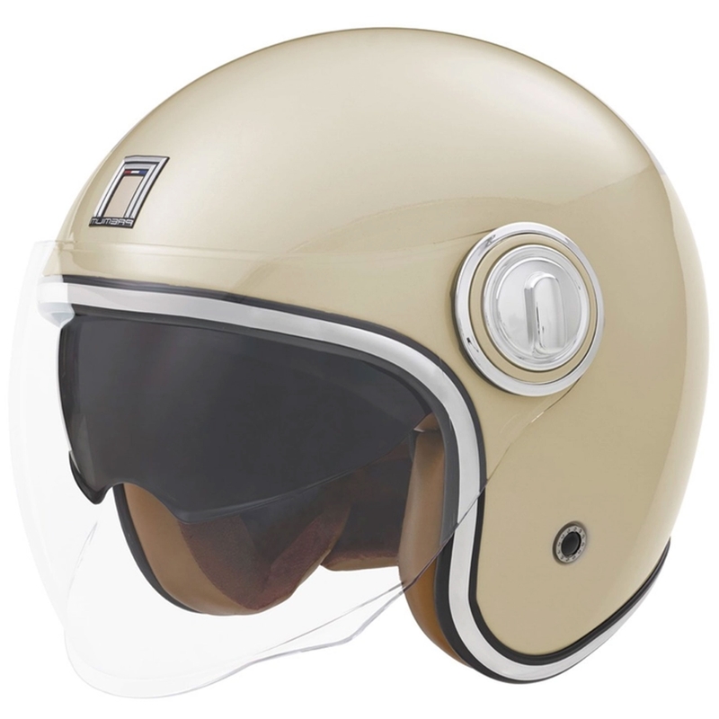 NOX PREMIUM Heritage krem bijela otvorena motociklistička kaciga