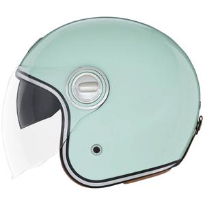 NOX PREMIUM Heritage otvorena motociklistička kaciga pastelno zelena