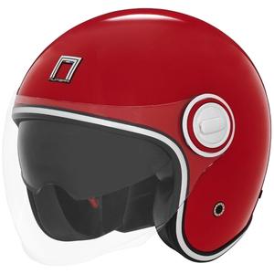 Otvorena motociklistička kaciga NOX PREMIUM Heritage crvena