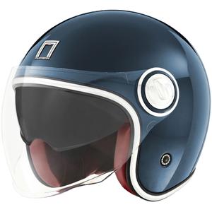 NOX PREMIUM Heritage otvorena motociklistička kaciga Kerosene Blue