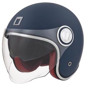 Otvorena motociklistička kaciga NOX PREMIUM Heritage plava