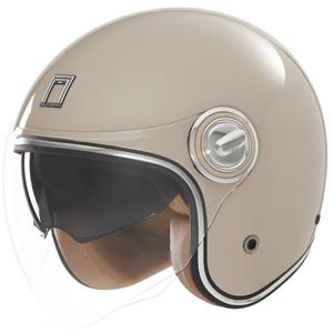 Otvorena motociklistička kaciga Nox Premium Heritage bež