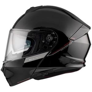Motociklistička kaciga na preklop MT Genesis SV Solid A1 crna sjajna