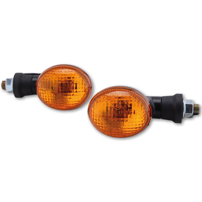 Highsider Smart Mini pokazivači smjera za motocikl crno-narančasti