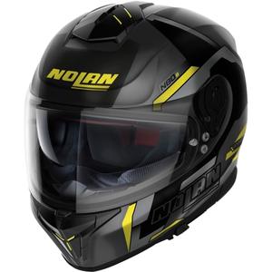 Integralna motoristička kaciga Nolan N80-8 Wanted N-com crno-fluo žuta