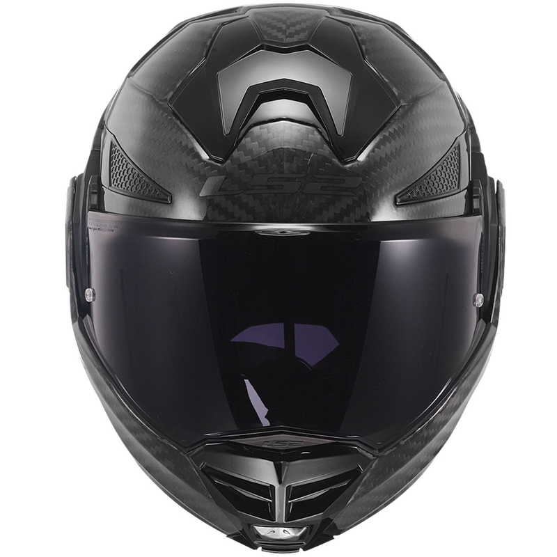 Motociklistička kaciga na preklop LS2 FF901 Advant X Solid Carbon black