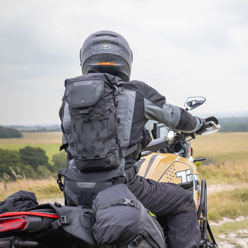 Oxford Atlas B-10 motociklistički ruksak crni 10 l
