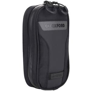 Dodatni džep za ruksake Oxford Atlas, crni, 0,8 l