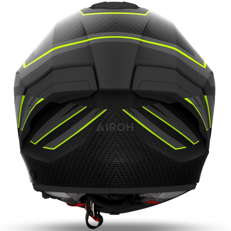 Airoh MATRYX Sentinel motociklistička kaciga za cijelo lice mat žuta