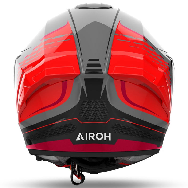 Airoh MATRYX Rocket motociklistička kaciga koja pokriva cijelo lice sjajno crvena