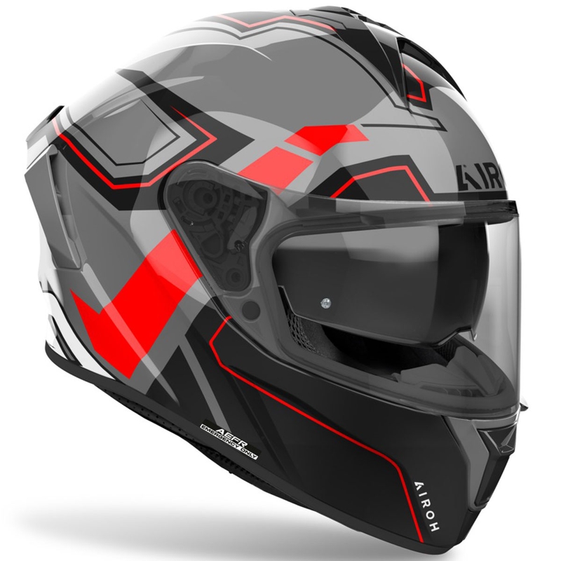 Airoh SPARK 2 Dart motociklistička kaciga koja pokriva cijelo lice sjajno crvena
