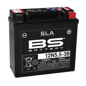 Továrně aktivovaná motocyklová baterie BS-BATTERY SLA