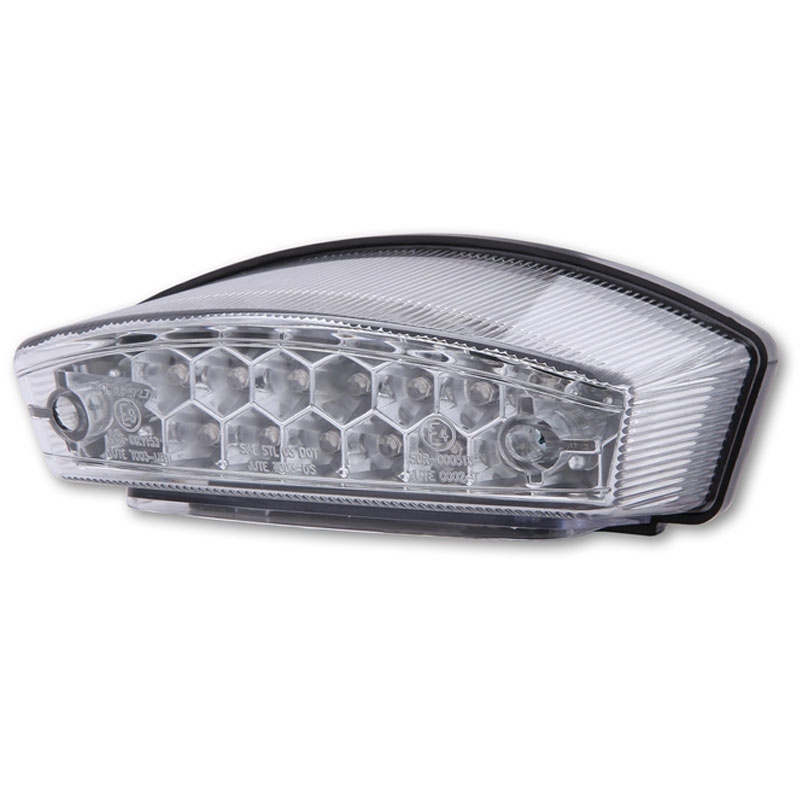 Highsider Smart Monster LED stražnje svjetlo za motocikl, crno