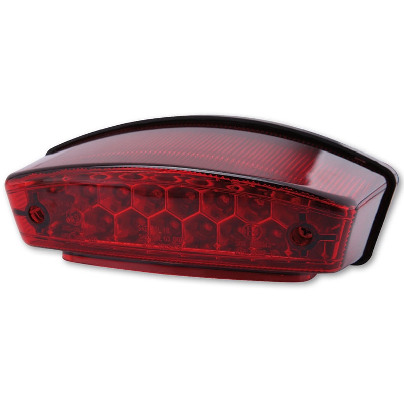 Highsider Smart Monster LED stražnje svjetlo za motocikl crveno