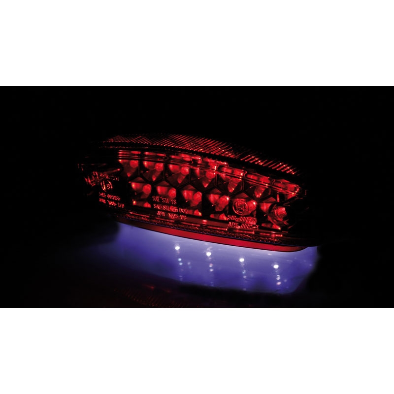 Highsider Smart Monster LED stražnje svjetlo za motocikl crveno