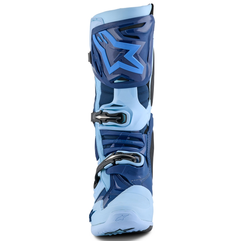 Alpinestars Tech 10 Limited Edition Steelers motociklističke čizme plavo-svijetloplave