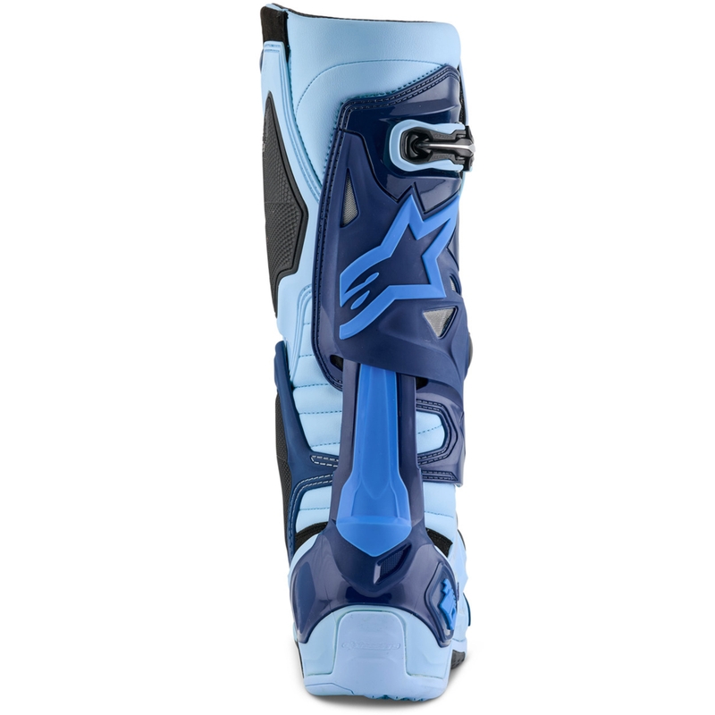 Alpinestars Tech 10 Limited Edition Steelers motociklističke čizme plavo-svijetloplave
