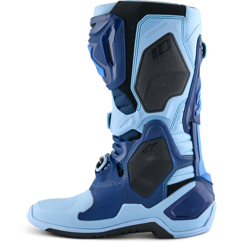 Alpinestars Tech 10 Limited Edition Steelers motociklističke čizme plavo-svijetloplave