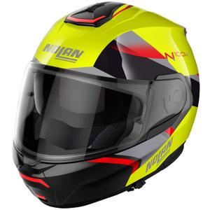 Preklopna motociklistička kaciga Nolan N100-6 Paloma N-COM 27 fluo žuta