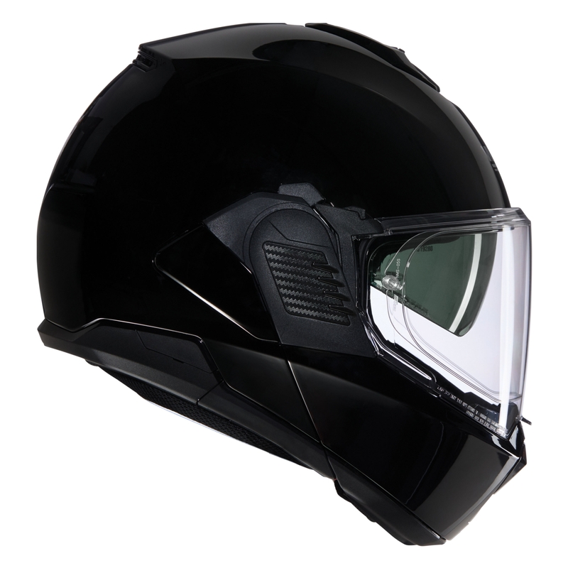 Preklopna motociklistička kaciga Nolan N120-1 Classico N-COM 301 crna
