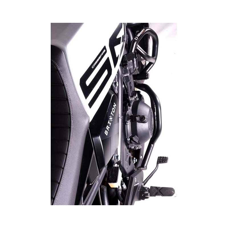 Ochranné rámy motoru RDMOTO černá (lower + upper frames)