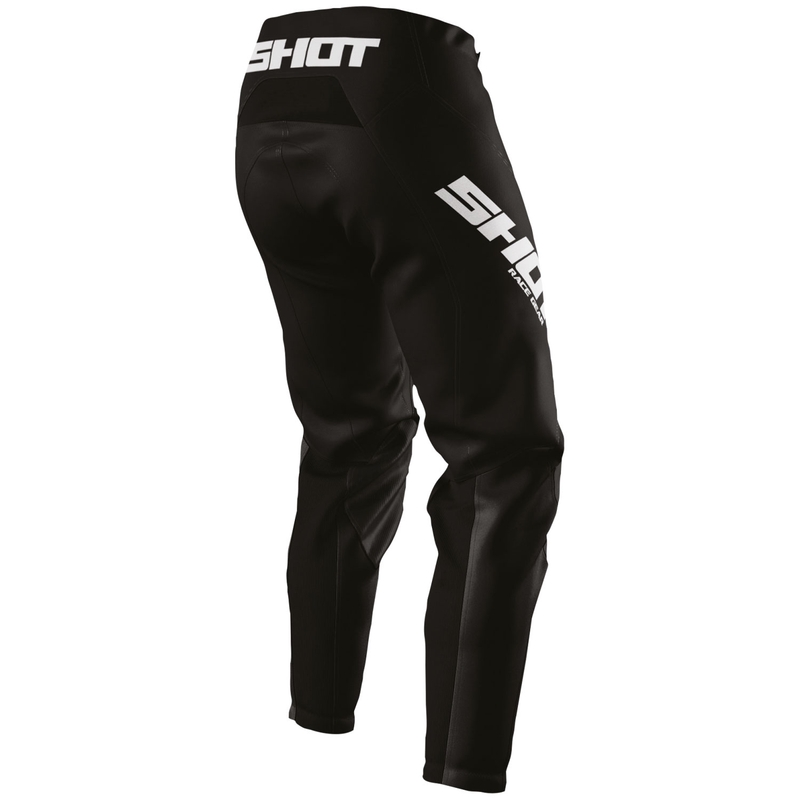 Motokros hlače Shot Draw Full crne boje