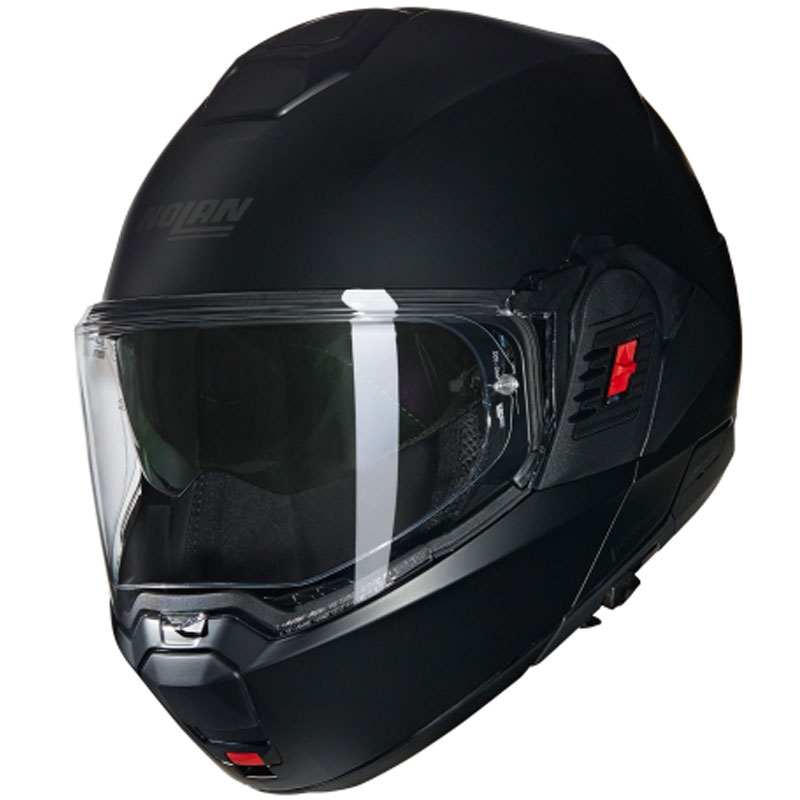 Preklopna motociklistička kaciga Nolan N120-1 Classico N-COM 302 mat crna