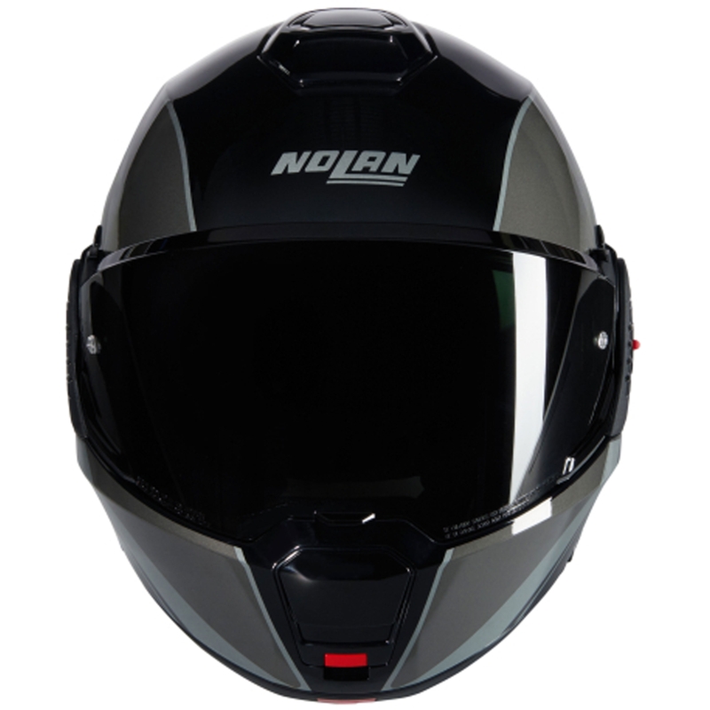 Preklopna motociklistička kaciga Nolan N120-1 Verniciatura Speciale N-COM 341 crno-siva
