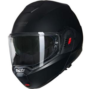 Preklopna motociklistička kaciga Nolan N100-6 Classico N-COM 302 mat crna