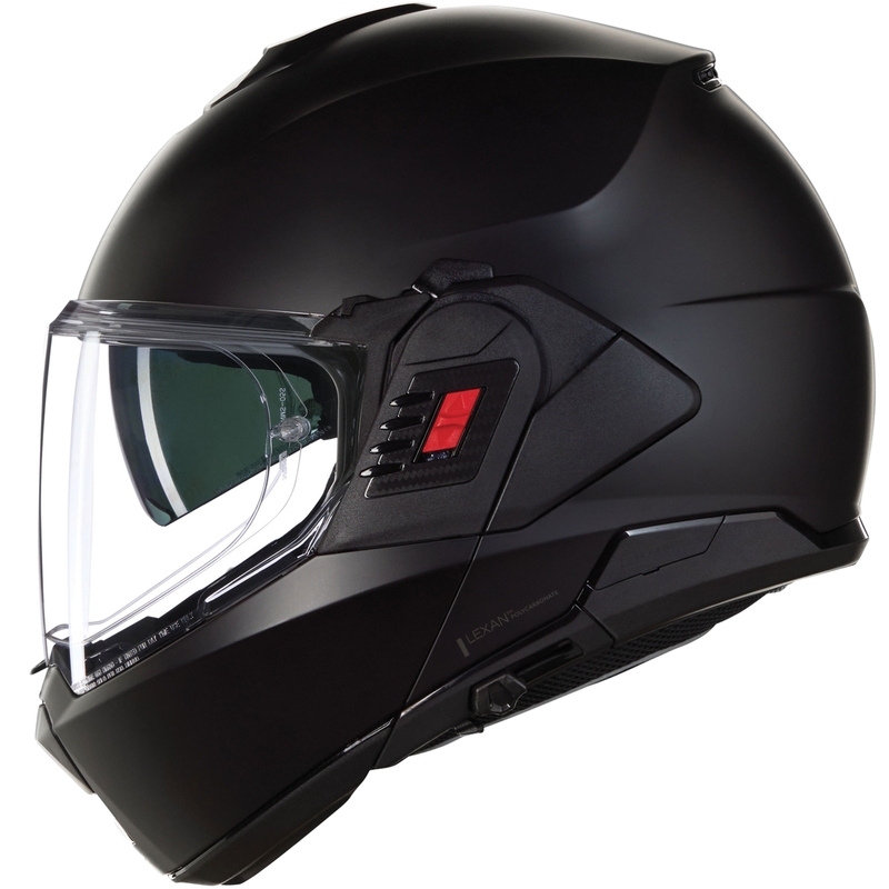 Preklopna motociklistička kaciga Nolan N100-6 Classico N-COM 302 mat crna