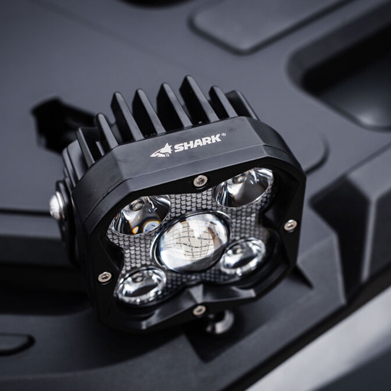 SHARK LED svjetlo za vožnju s laserskom LED d0iodom 3,2" 40 W crno