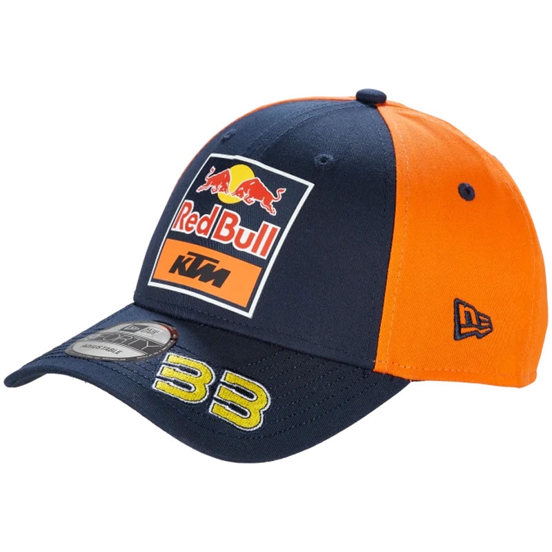 KTM Red Bull Racing Team kapa - Brad Binder tamnoplavo-narančasta
