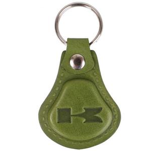 Kawasaki zeleni kožni privjesak za ključeve