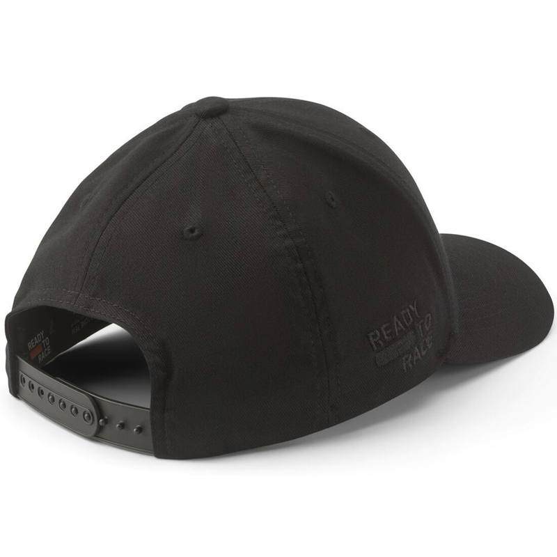 KTM Essential zakrivljena kapa crna