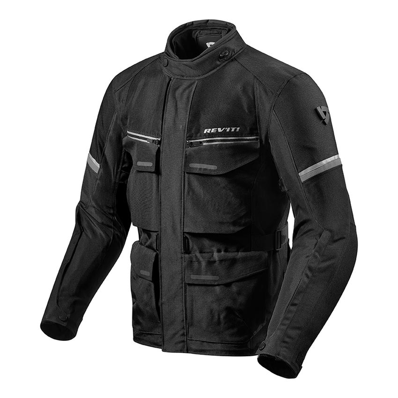 Revit Outback 3 crno/srebrne motociklističke jakne rasprodaja