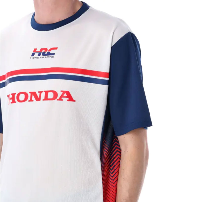 Bijela majica kratkih rukava Honda HRC Technical Fabric