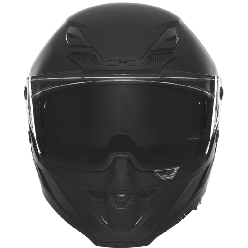 NOX Exlusiv Goliath integralna motociklistička kaciga mat crna