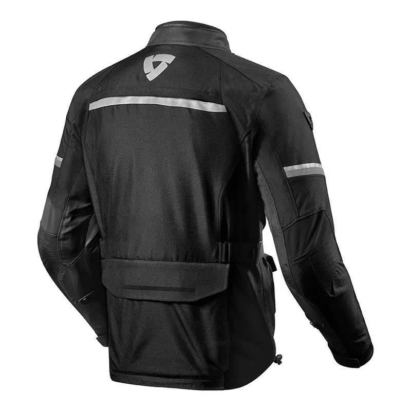 Revit Outback 3 crno/srebrne motociklističke jakne rasprodaja