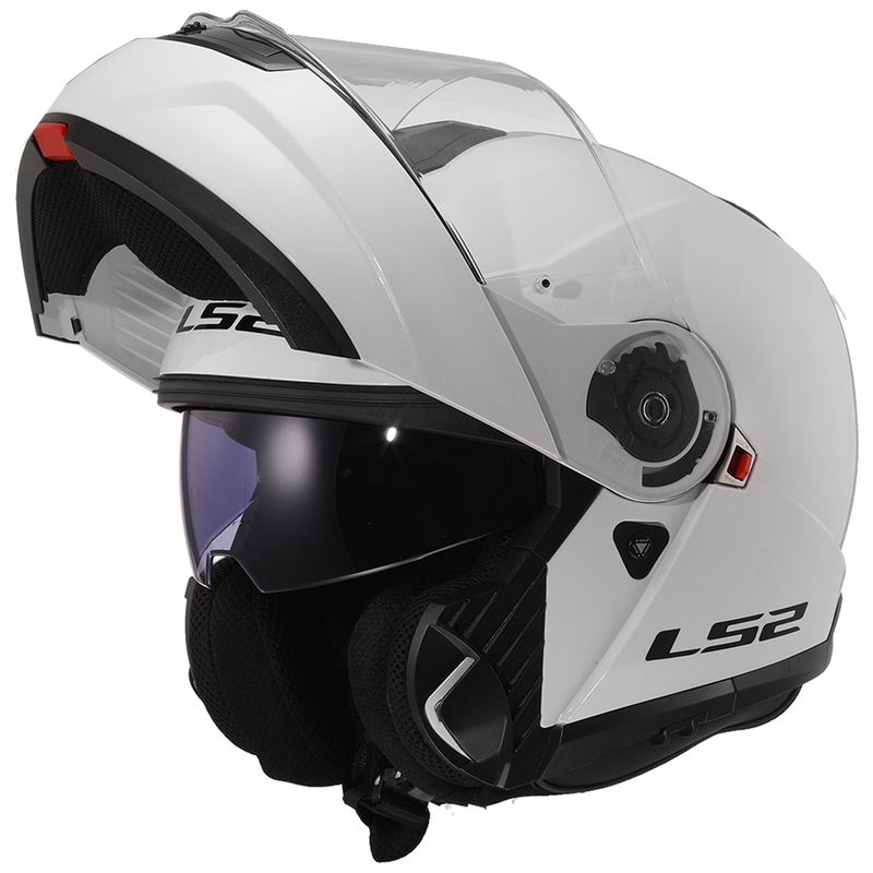 Preklopna kaciga LS2 FF908 Strobe II bijela sjajna