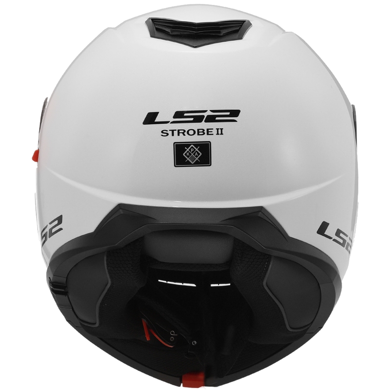 Preklopna kaciga LS2 FF908 Strobe II bijela sjajna