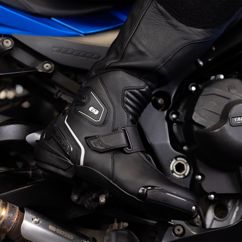 Oxford Omega Air kratke motociklističke čizme, crne