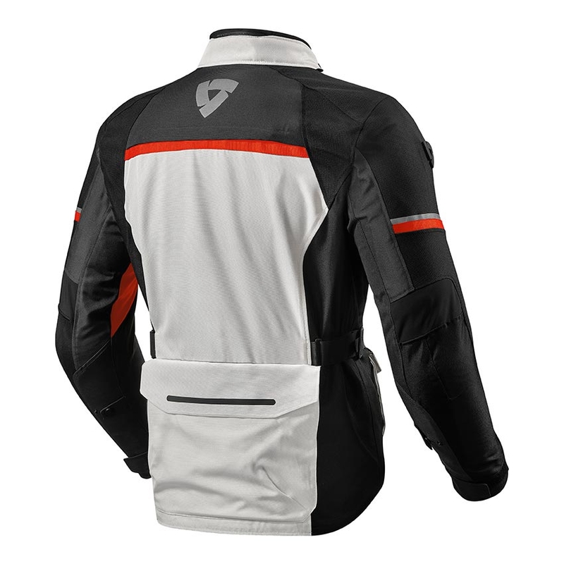 Revit Outback 3 srebrno-crvene motociklističke jakne rasprodaja