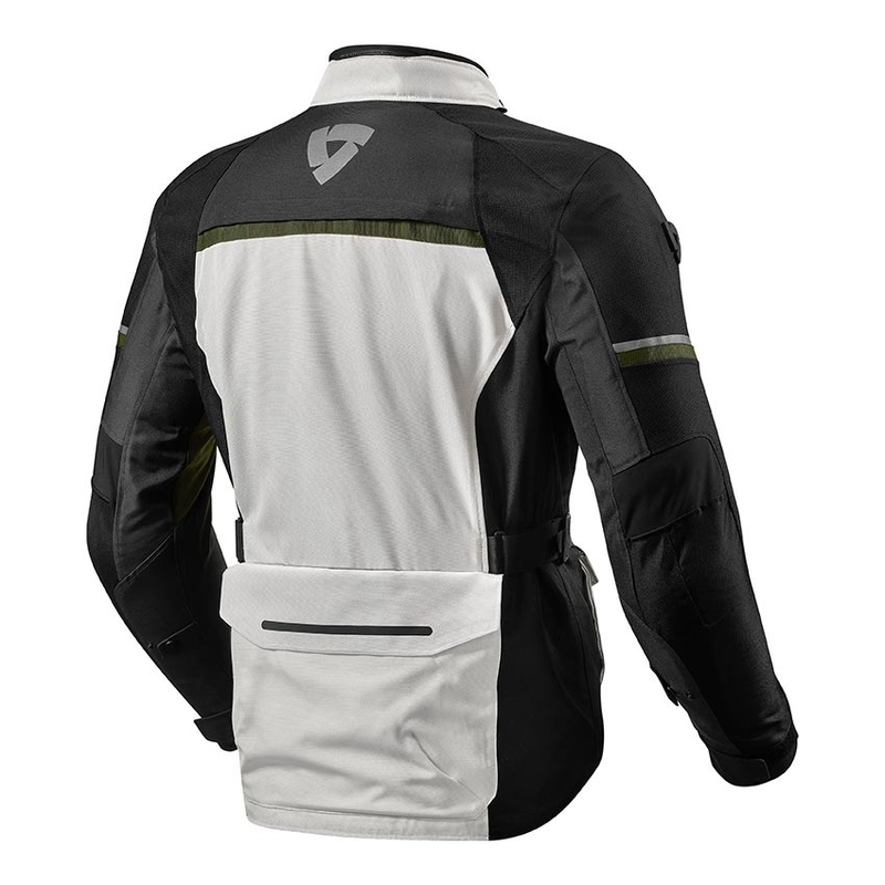 Revit Outback 3 srebrno-zelene motociklističke jakne rasprodaja